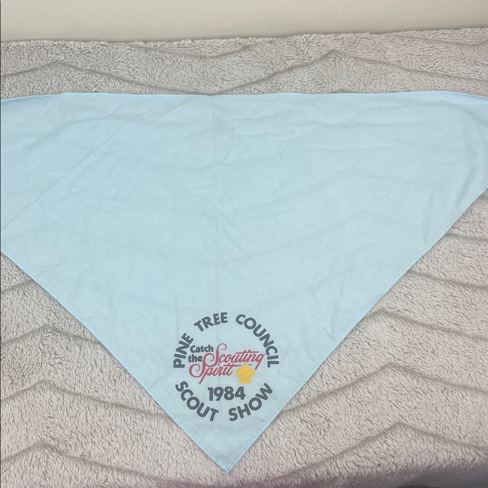 Pine Tree Council 1984 Scout Show Scarf Bandanna